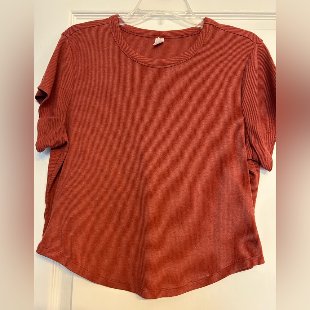 Old Navy Women’s Short Sleeve Ultralite Go-Dry Basic Ribbed  Tee Size XL